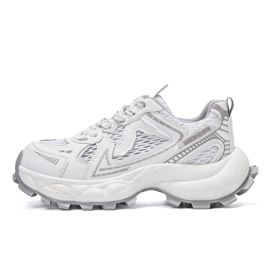 Hotwind Textile, Synthetic Leather Slip Resistant Slip Resistant Low top Chunky Sneakers Women's