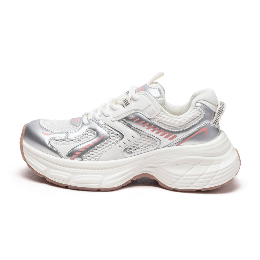 Hotwind Synthetic Leather Low top Chunky Sneakers Women's