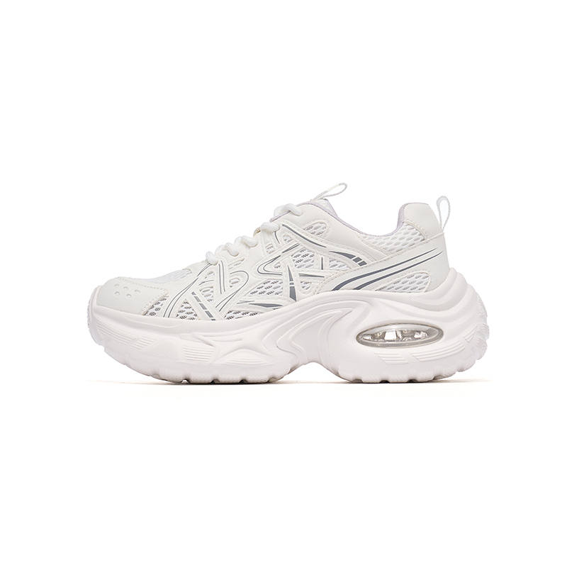 ST&SAT Textile, Synthetic Leather Breathable Low top Chunky Sneakers Women's