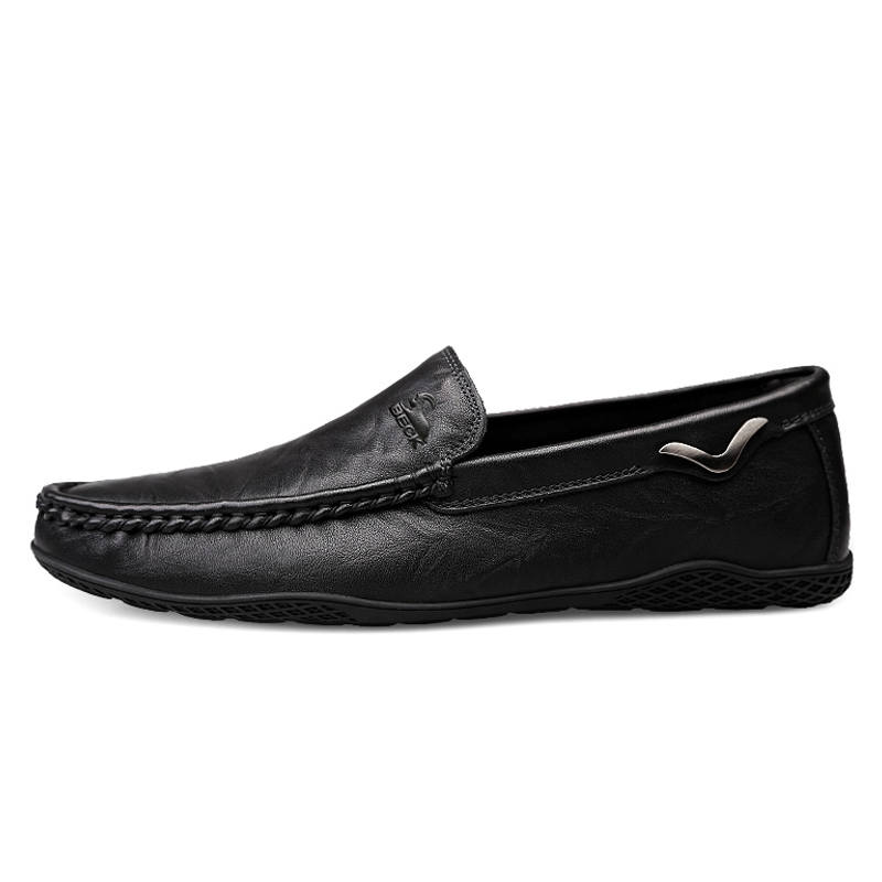 BECK Dress Shoes Men's Low Top Brown, Black