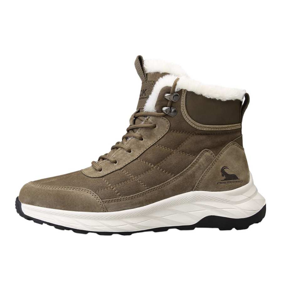BECK BECK Pigskin Thickened And Fleece Lined Cold Resistant Versatile Platform Cushioning