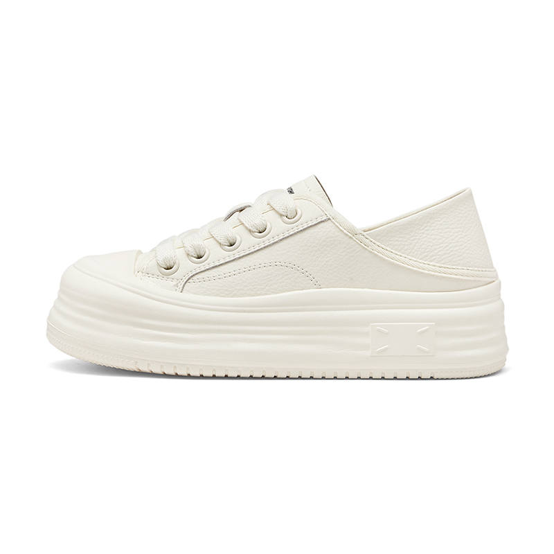 TOOMANYSHOES Pure White Order Skateboard Shoes Women's