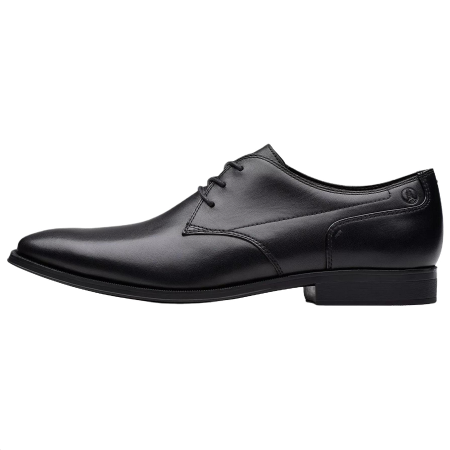 Clarks Paulton Lace Leather Dress Shoes Men's Black