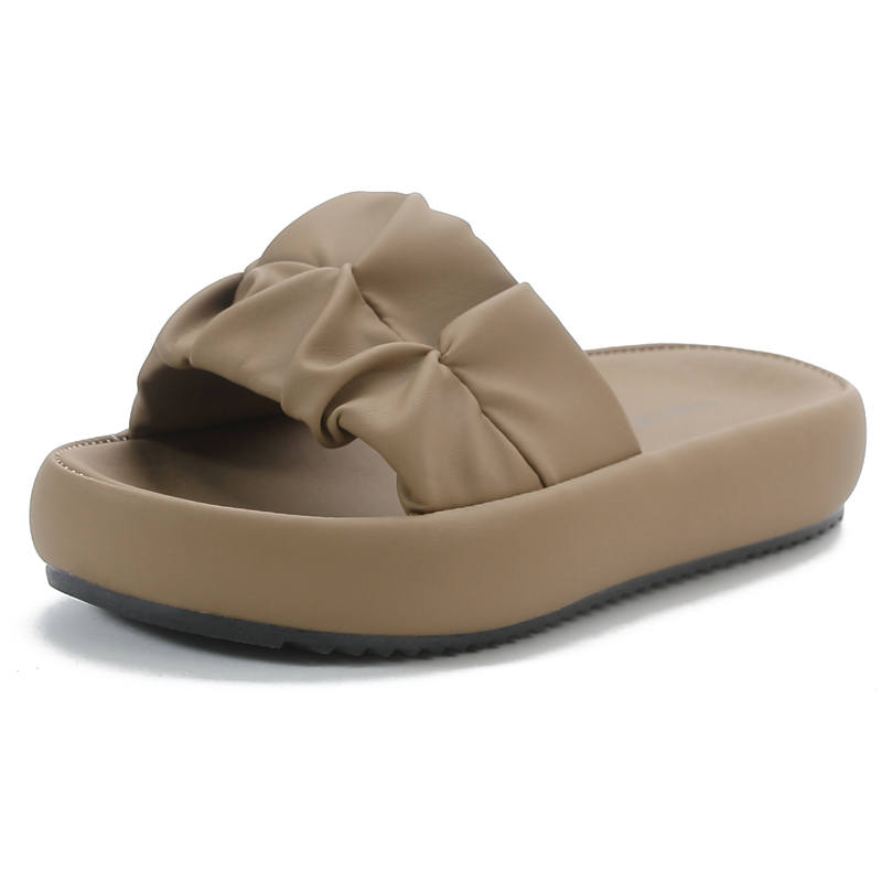 REIHUNG Abrasion Resistant Slide Slippers Women's