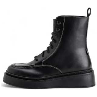 Levis Levi's LUNA Short Combat Boots Women's Black