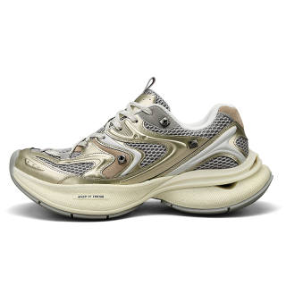 HeeDimensional Low top Chunky Sneakers Unisex Champagne