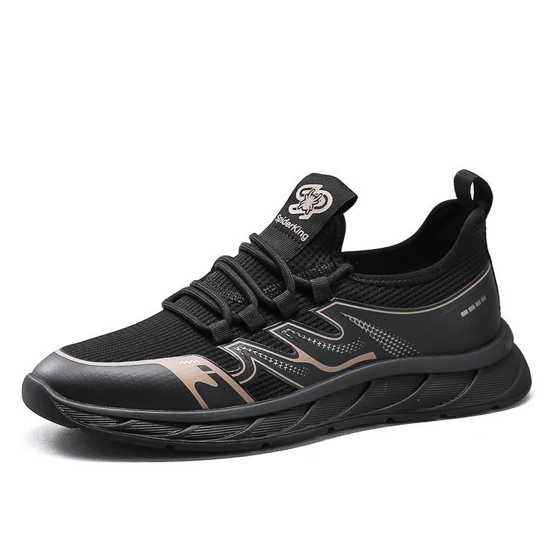 Spider King Low top Casual Shoes Men's Black