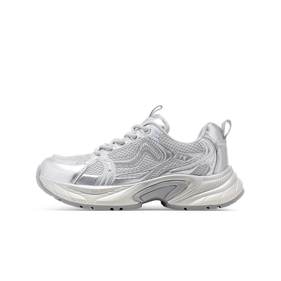 C°BANNER Fabric Cushioning Breathable Coverage Low top Chunky Sneakers Women's