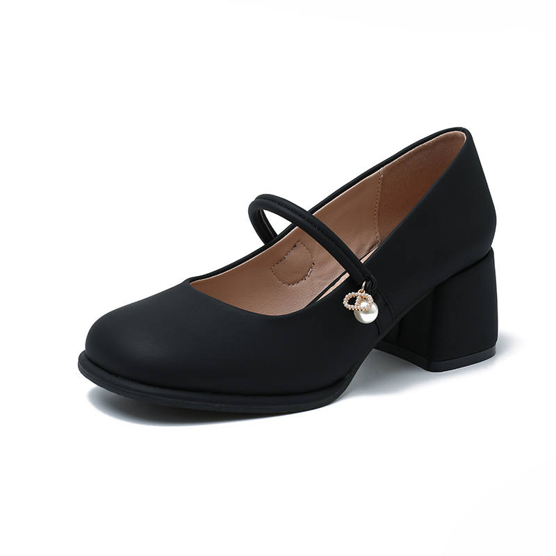 YOUAISHA Pu Chunky Heel High Heels Women's Gift Box Set