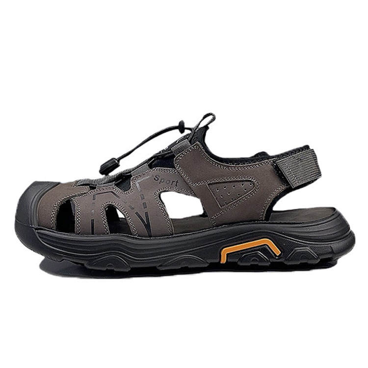 SENJIALUO Top Grain Cow Leather River Trekking Shoes Men's