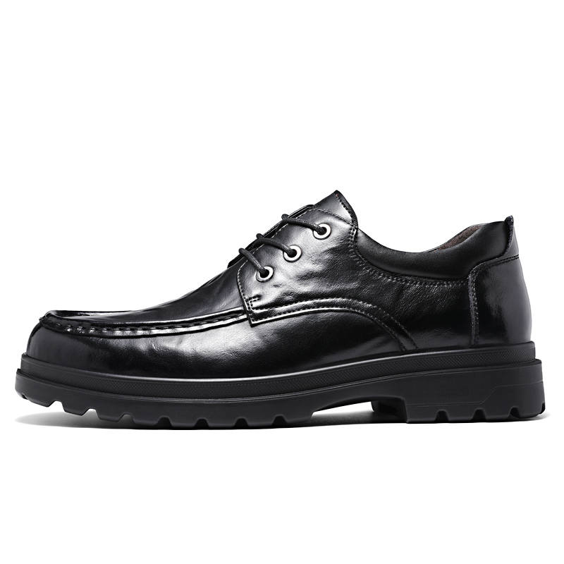 CARTELO Casual Leather Shoes Men's Black