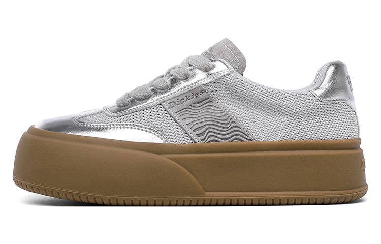 Dickies Low top Skateboard Shoes Women's Silver Gray