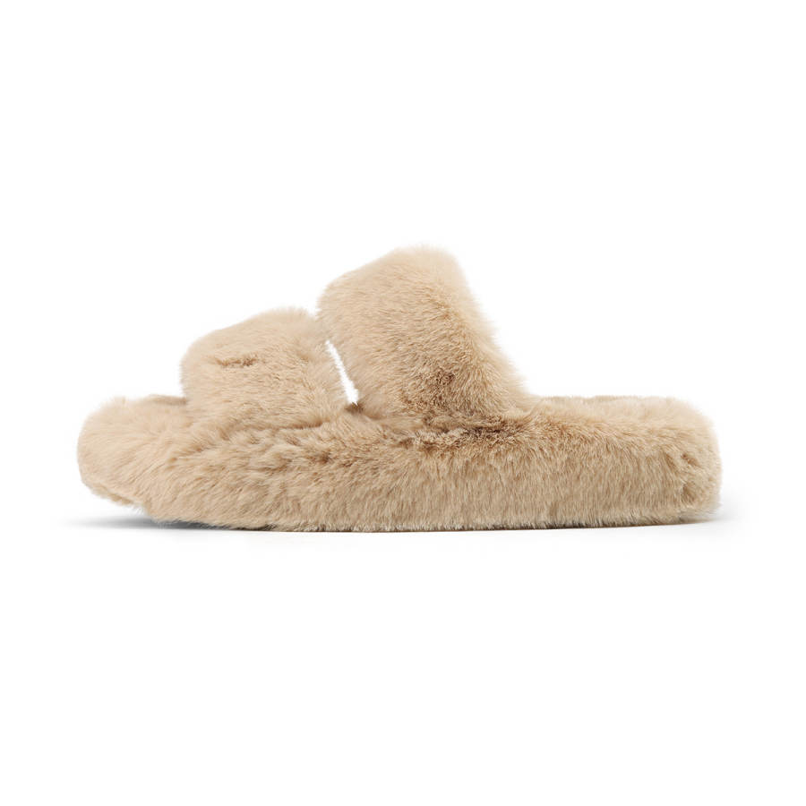 JOSINY Platform Outerwear, Slide Cotton Slippers Women's