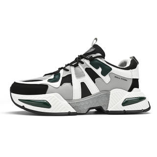 GONG NIU JU REN Mesh Low top Chunky Sneakers Men's
