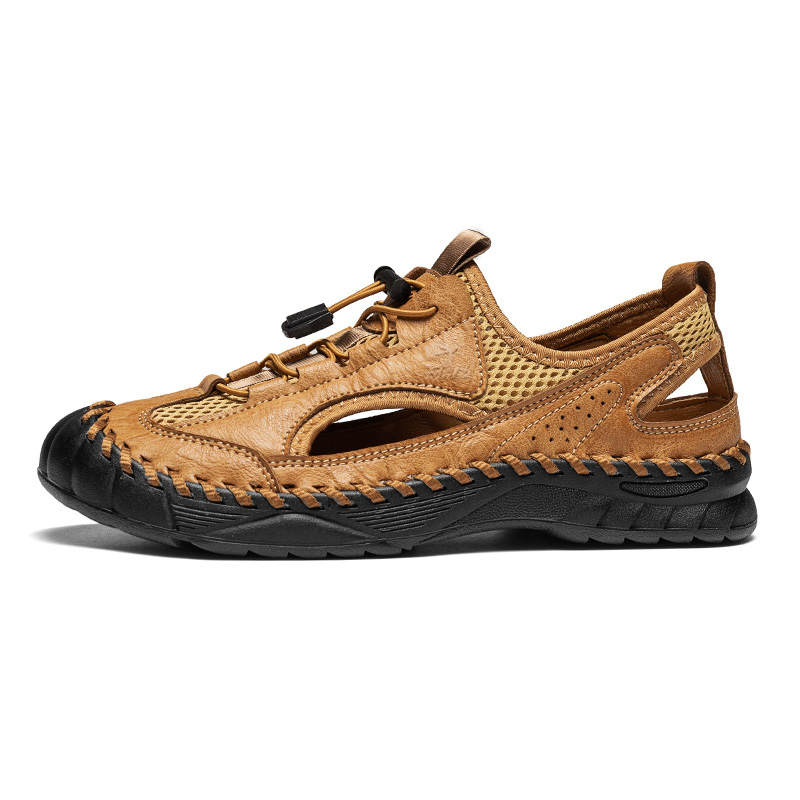 DAISHUTOU DAISHUTOU Microfiber Leather Beach Sandals Men's