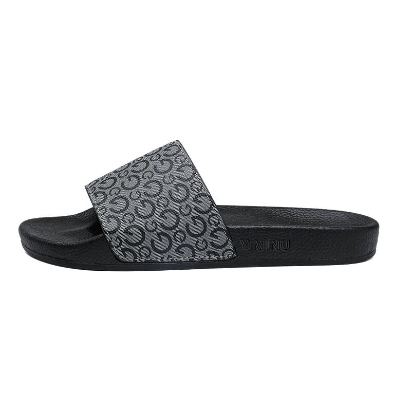 YIMINU Rubber Abrasion Resistant Slide Slippers Men's