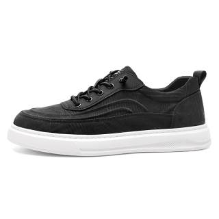 SATCHI SPORT Skateboard Shoes Men's Low Top Black/Gray