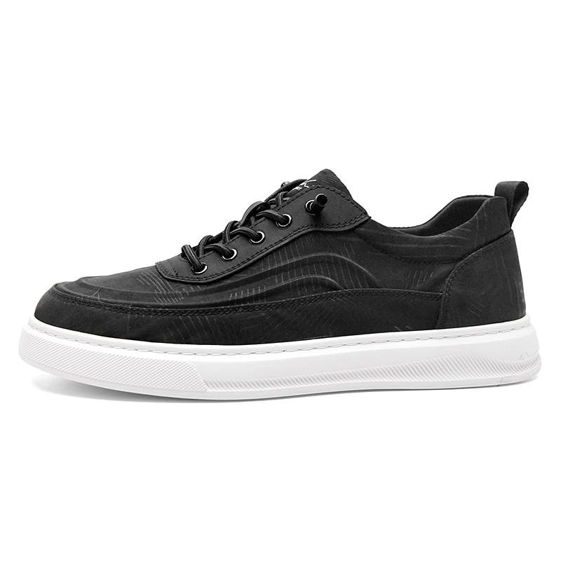 SATCHI SPORT Skateboard Shoes Men's Low Top Black/Gray