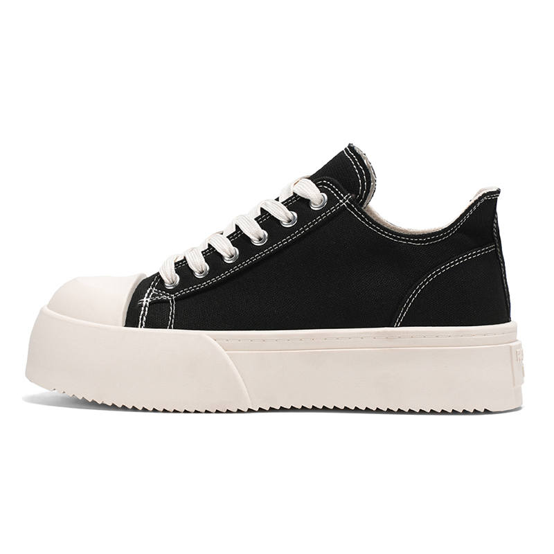 GONGNIUMEILI Skateboard Shoes Men's Black