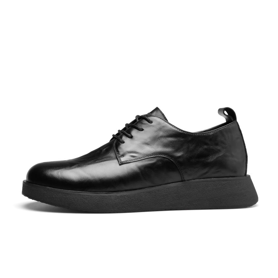 D:FUSE SCANDINAVIA D FUSE SCANDINAVIA Men's Shoes Cow Leather Casual Shoes Men's Black