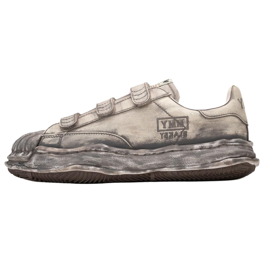 MIHARA YASUHIRO Blakey Leather Low top Skateboard Shoes Unisex Gray