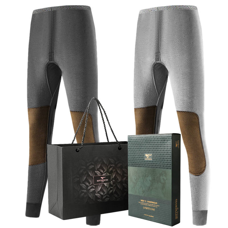 SEPTWOLVES SEPTWOLVES Thermal Pants Men's Gift Box Set+Shopping Bag