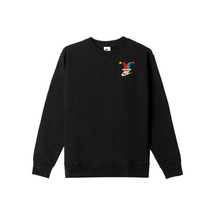 Nike Nike Sweatshirts Men's Black Crew Neck Moderate