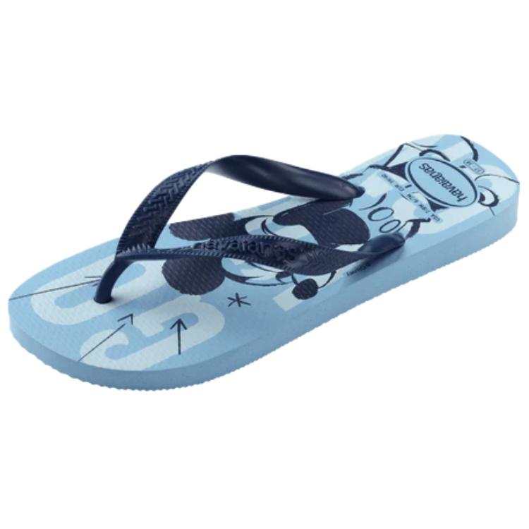 Havaianas x Disney Abrasion Resistant Flip Flops Unisex Blue