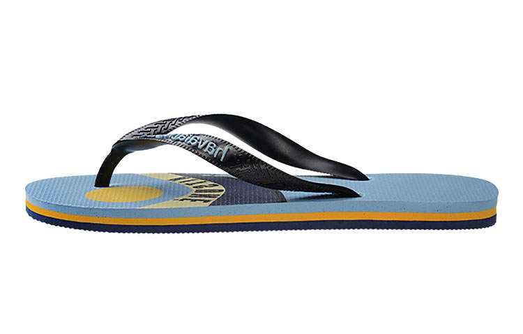Havaianas Abrasion Resistant Slip Resistant Quick Dry Flip Flops Unisex Pink Blue