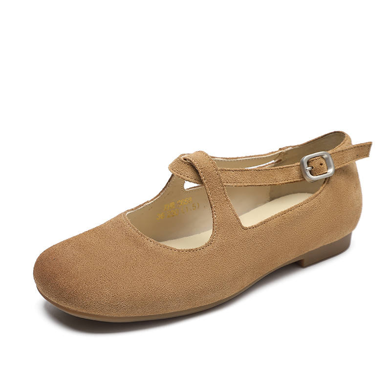 ZHR Ultimate Leather Collection Flat Mary Jane Shoes Women's