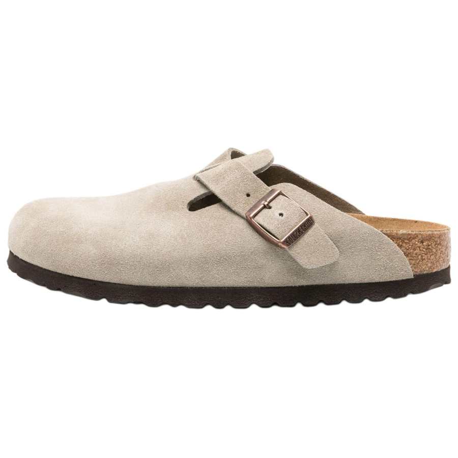 Birkenstock Boston No Special Function Closed Toe Slippers Women's Taupe