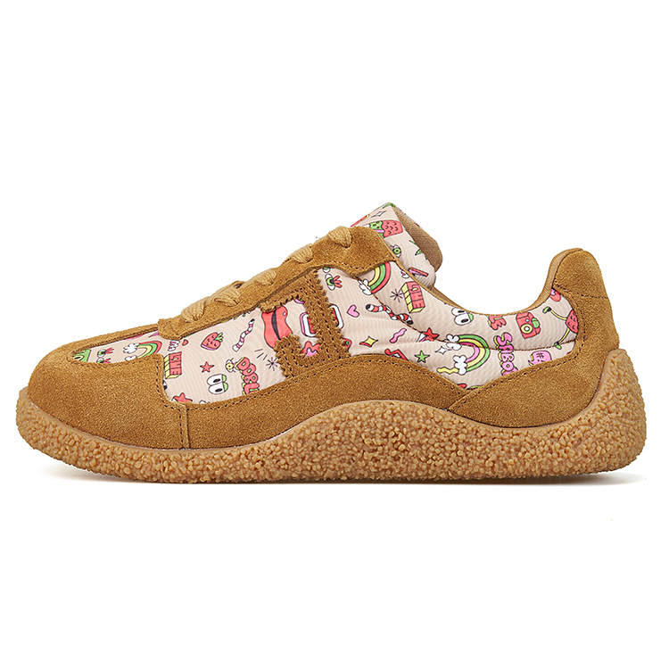 Joy&Mario Fabric Height Increasing Height Increasing Low top Skateboard Shoes Women's