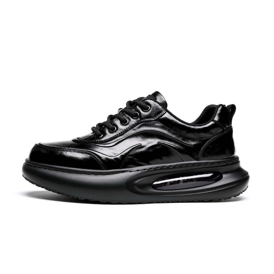 Millies MILLIE'S Top Grain Cow Leather Abrasion Resistant Low top Casual Shoes Men's Black