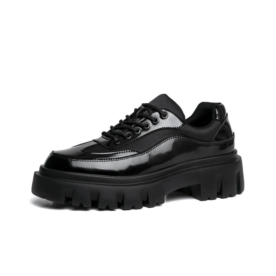 ORP ORP Cow Split Leather Casual Shoes Men's Black