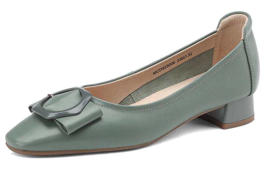 OCCAMAN Top Grain Cow Leather Casual Shoes Women's