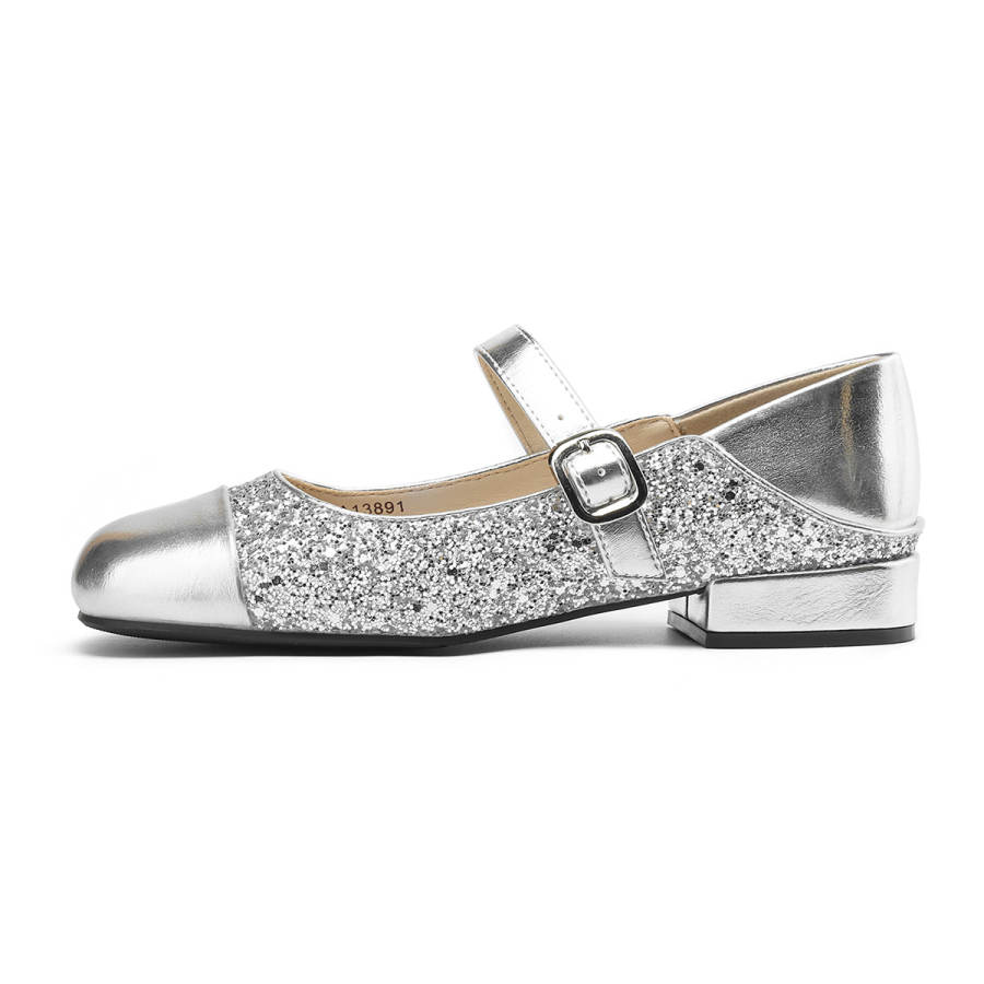JOSINY Chunky Heel Mary Jane Shoes Women's