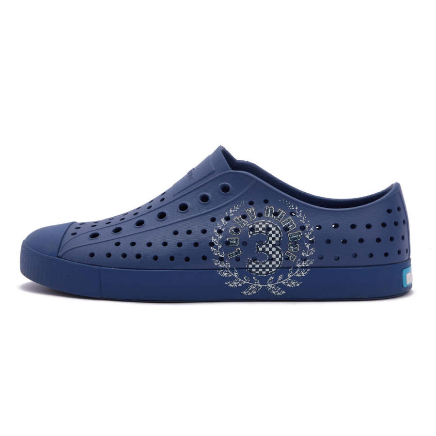 Native Shoes Jefferson Numbers Party Collection EVA Clogs Unisex Navy Blue