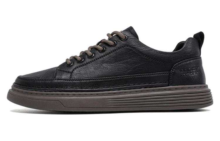 FAIRWHALE Stylish Skateboarding Shoes Men's Black White