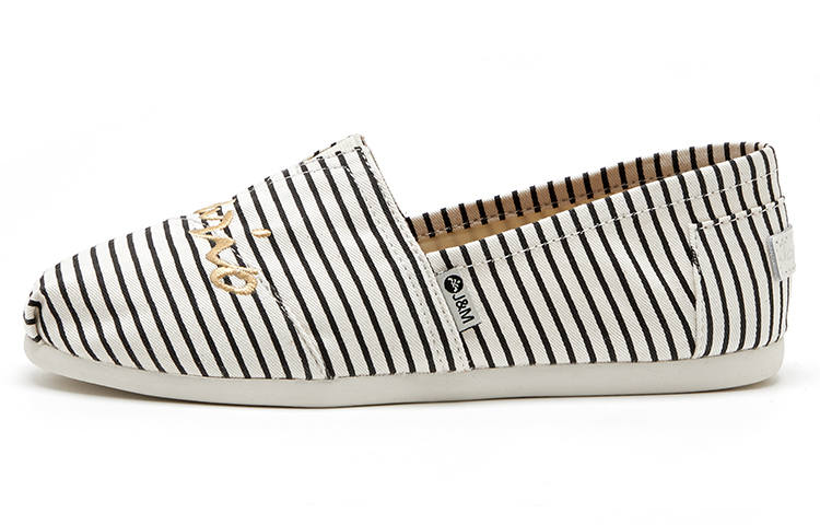 Joy&Mario Low top Canvas Shoes Women's Ecru