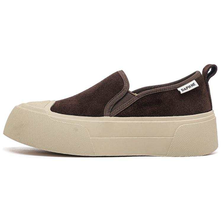 DAPHNE DAPHNE Cow Split Leather Low top Skateboard Shoes Women's