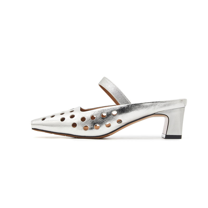 Millies MILLIE'S Rubber Sole Skeleton Quiet Closed Toe Slippers Women's