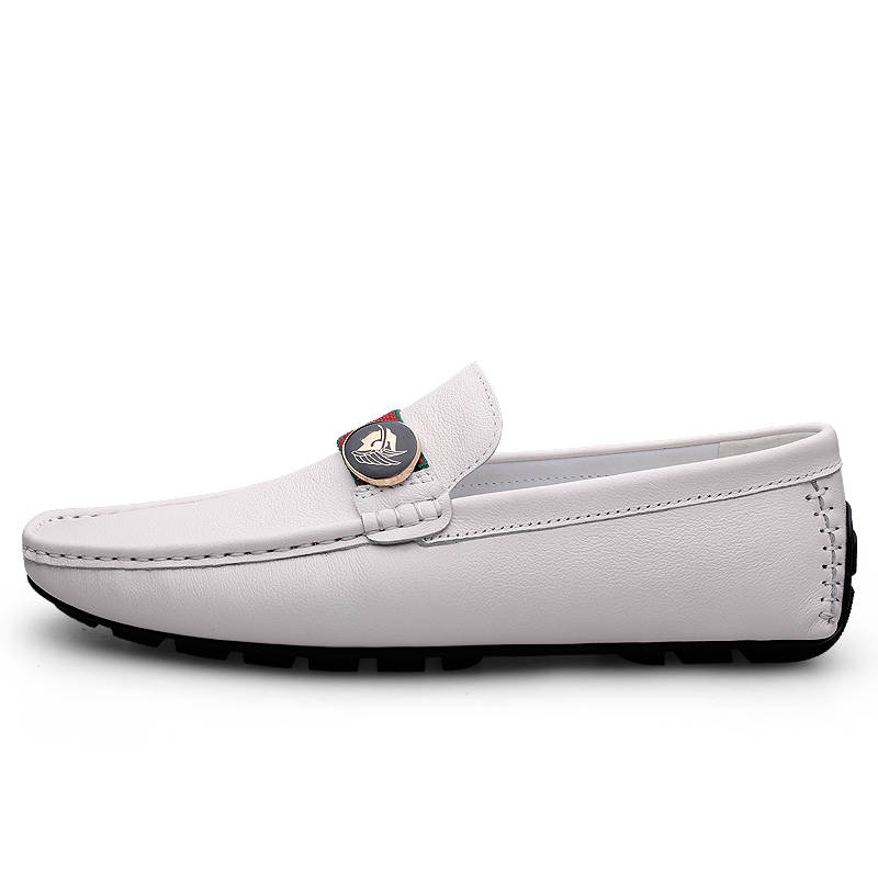 GONGNIULEITING Top Grain Cow Leather Casual Shoes Men's