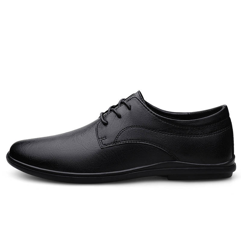 DUNNU Cow Leather Casual Leather Shoes Unisex