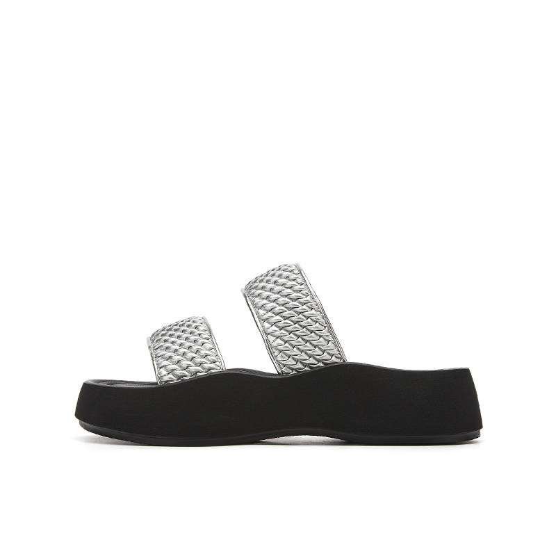 15 MINS 15 MINS PU Polyurethane Quiet Slide Slippers Women's
