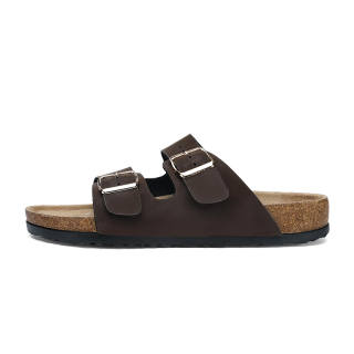 MEXICAN Odor Resistant, Abrasion Resistant Slide Slippers Unisex Brown