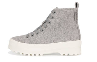 SUPERGA Fabric Slip Resistant, Abrasion Resistant, Height Increasing