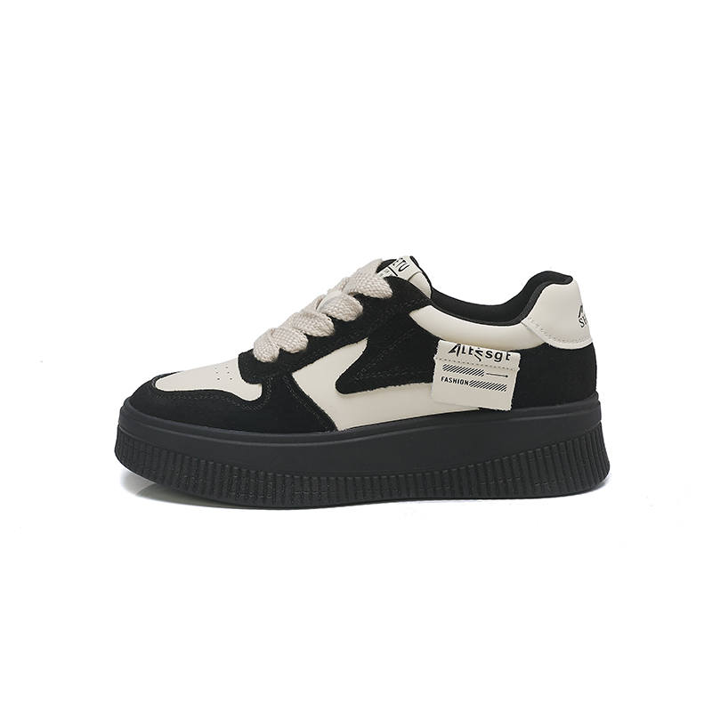GONGNIUMEILI Pu Low top Skateboard Shoes Women's