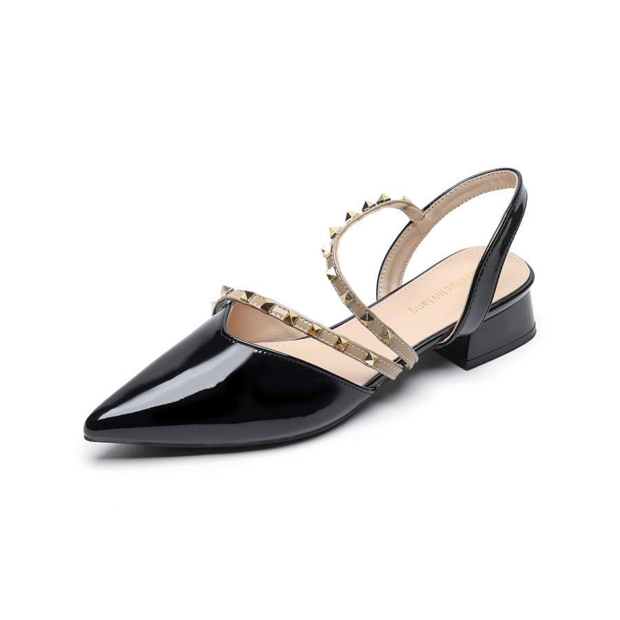 QITUMAUL Microfiber Leather High Heels Women's