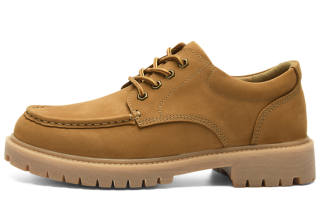 MELLEN Men's Casual Shoes Men's Low Top Yellow Brown/Dark Brown