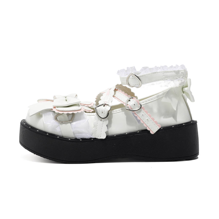 DANGLIANG Pu Mary Jane Shoes Women's Gift Box Set